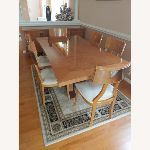 Used Excelsior Milano Ceriana Wood Dining Set  for sale on AptDeco