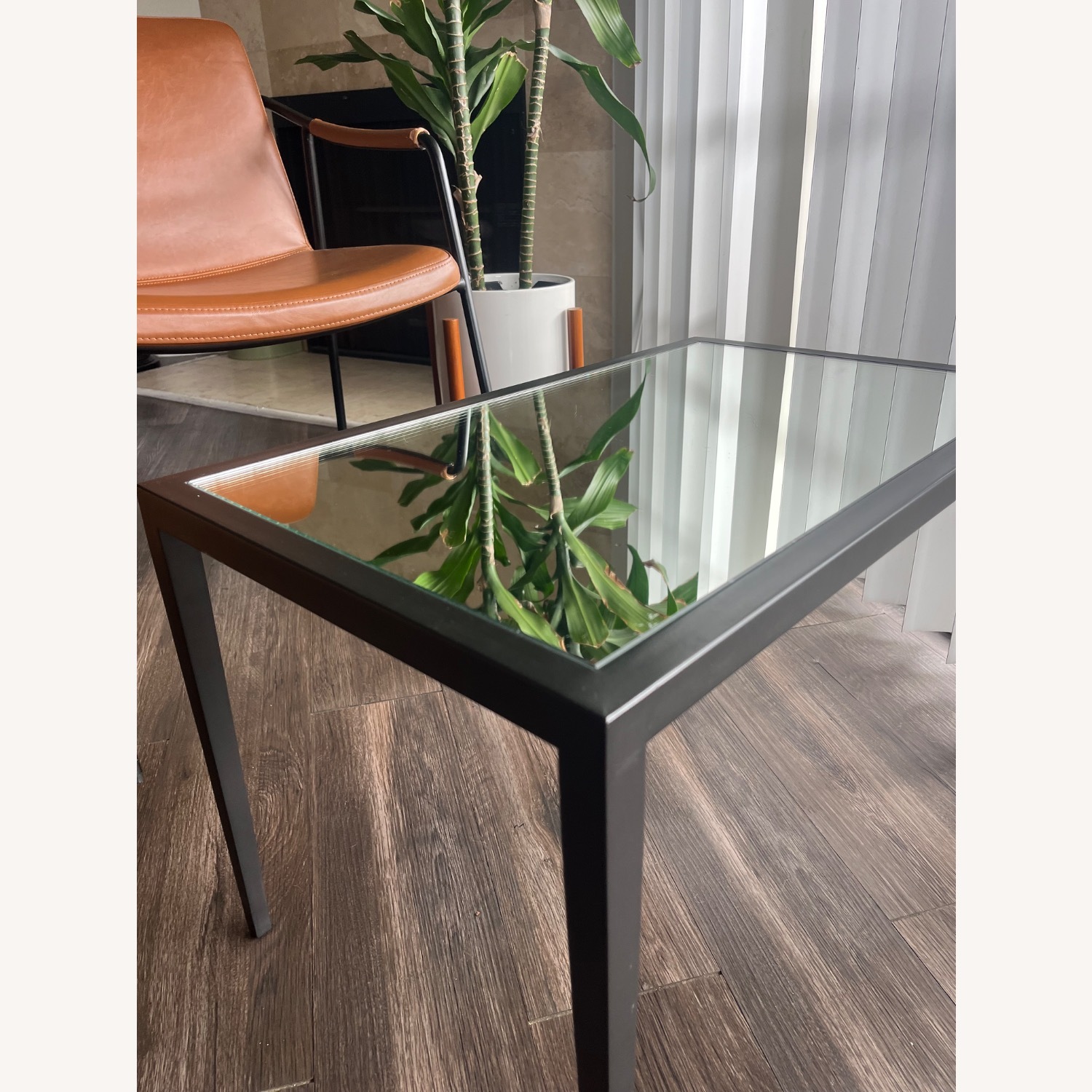 Mid-Century Modern Mirrored Coffee Table - image-5