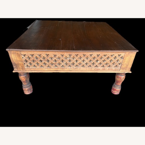 Used Rustic Coffee Table Made in India for sale on AptDeco