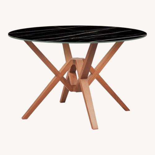 Used Copeland Exeter Round Dining Table  for sale on AptDeco