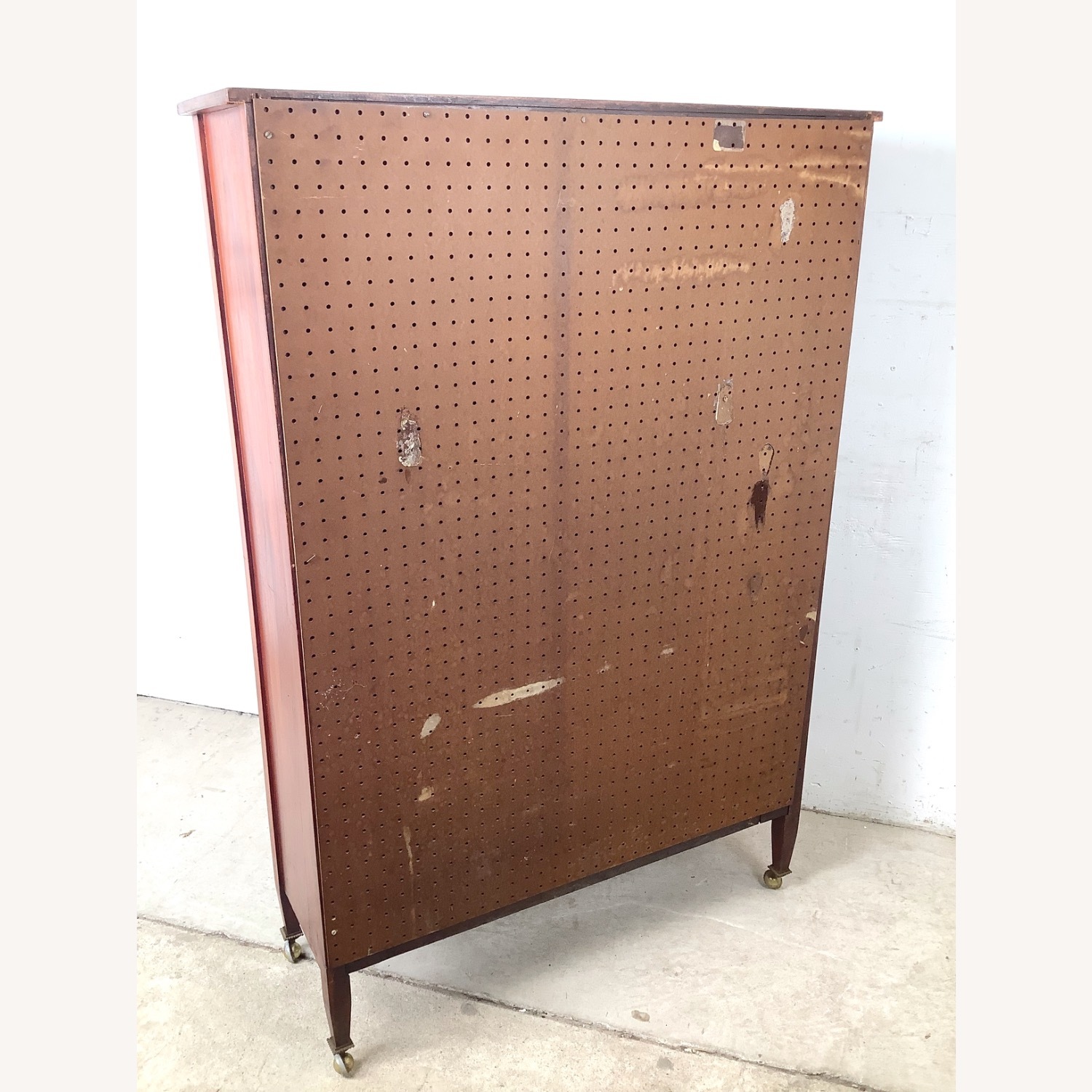 Edwardian Revival Mahogany Lattice Bookcase - image-23