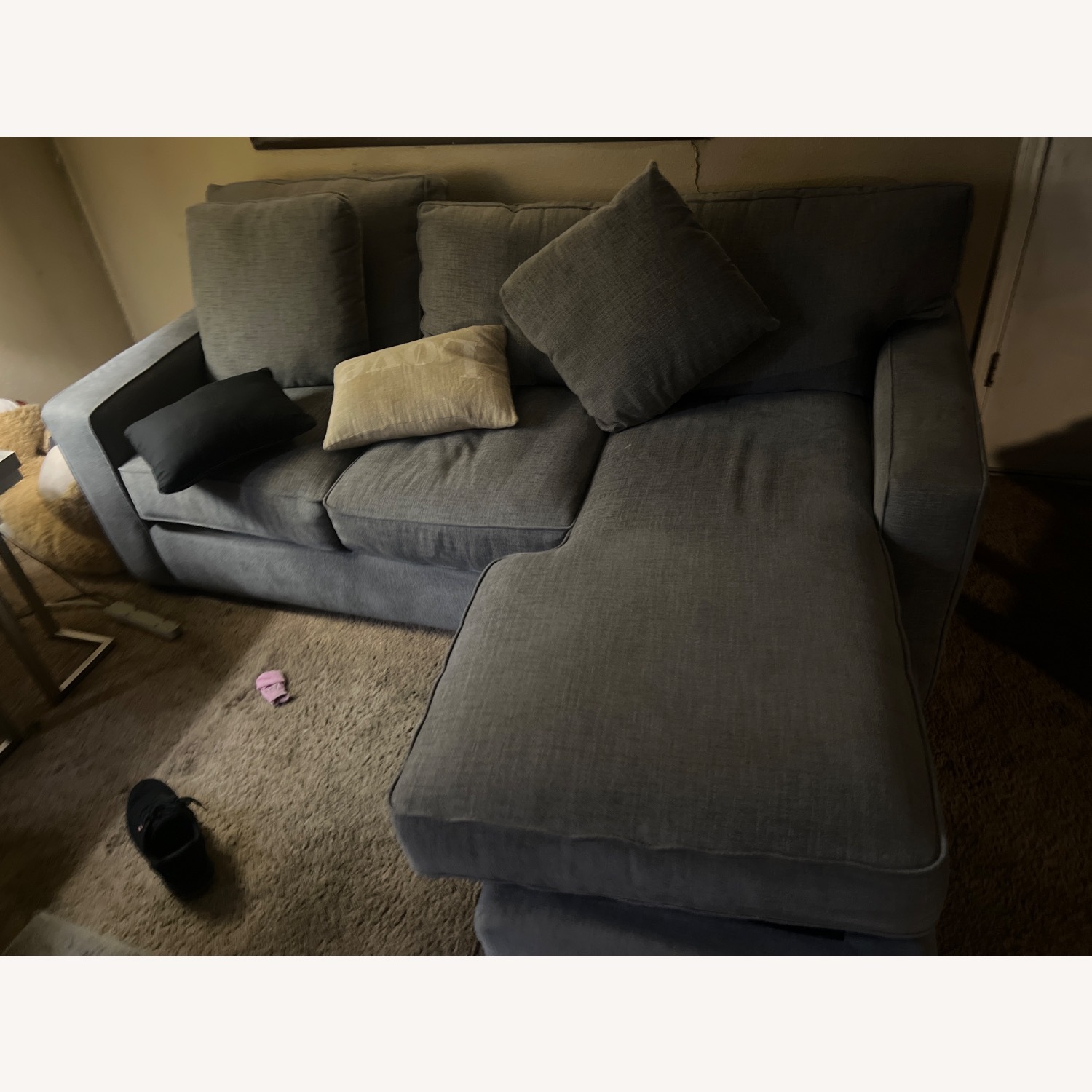 Ashley Furniture Light Gray 2 Piece Sectional - image-1