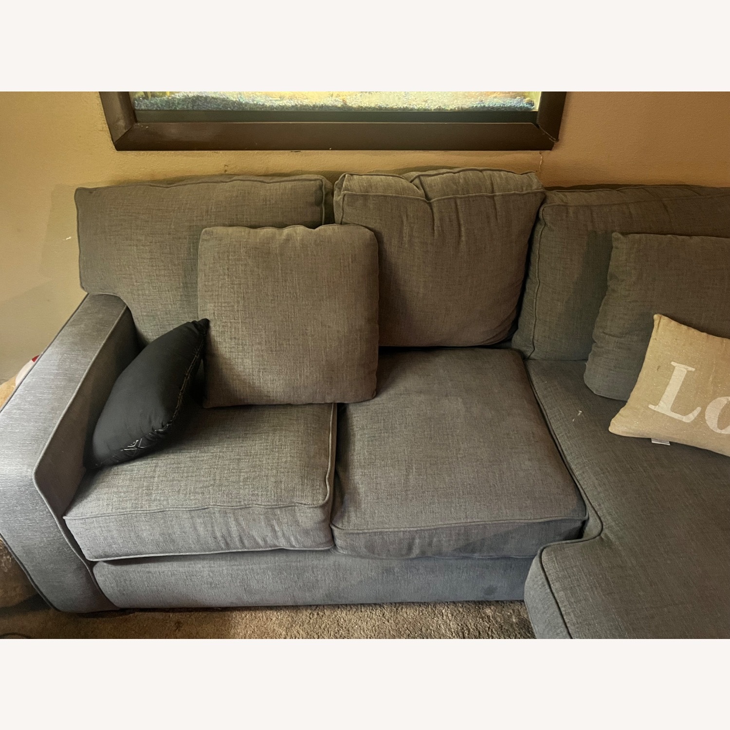 Ashley Furniture Light Gray 2 Piece Sectional - image-6