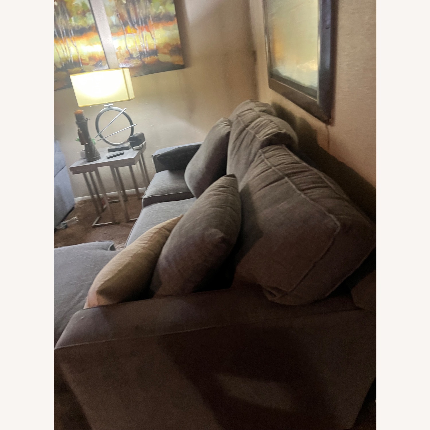 Ashley Furniture Light Gray 2 Piece Sectional - image-7