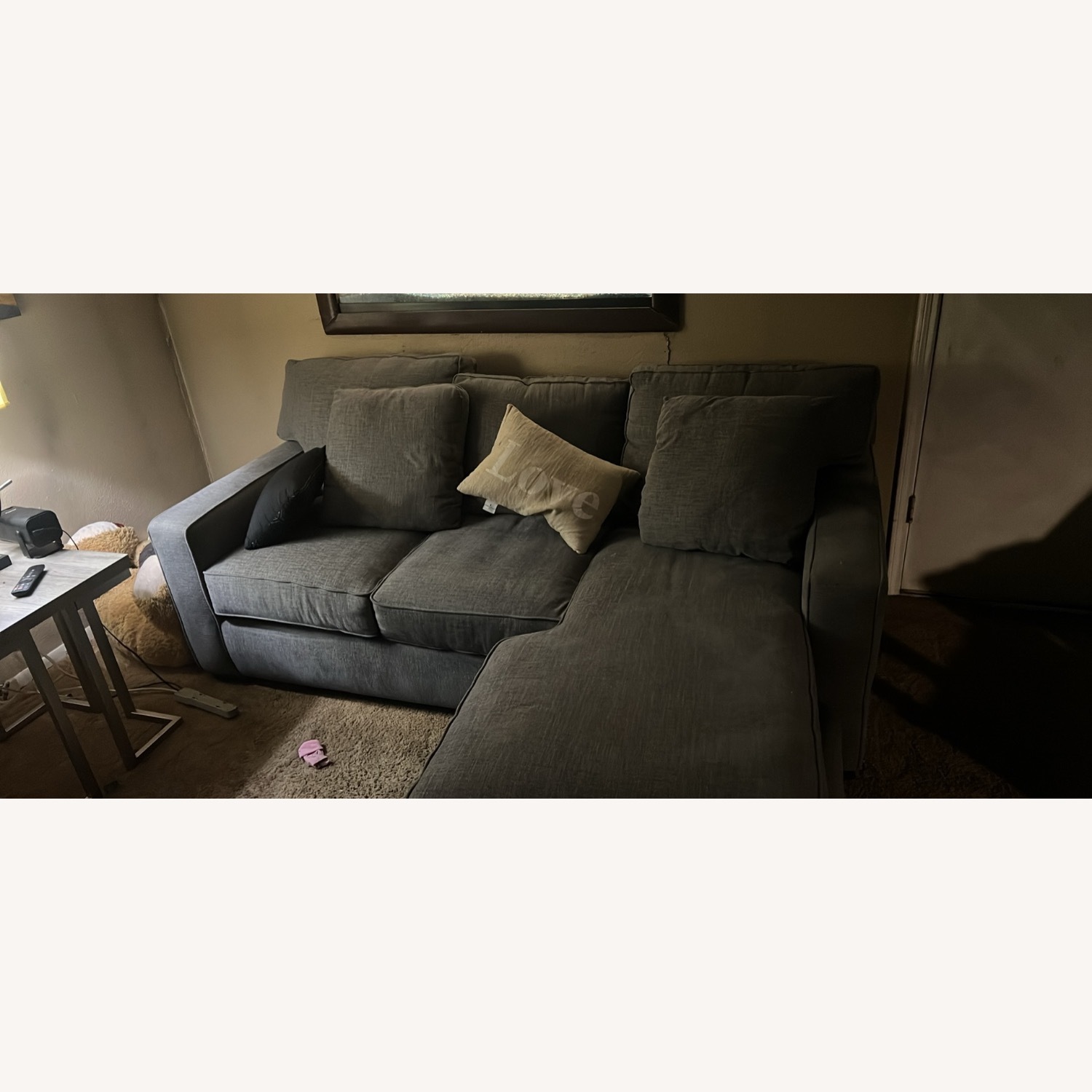 Ashley Furniture Light Gray 2 Piece Sectional - image-3