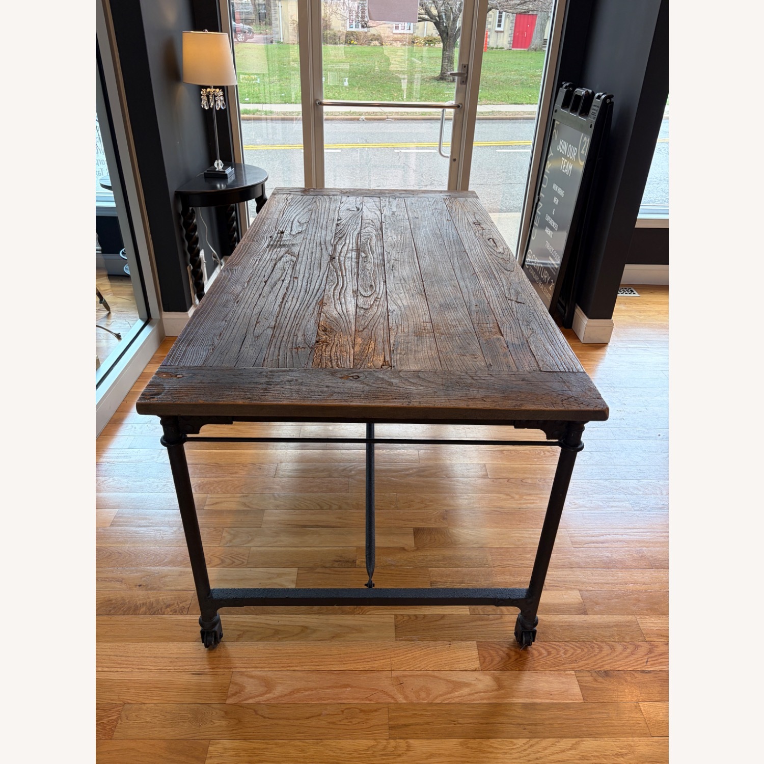 Restoration Hardware Flatiron Dining Table - image-2