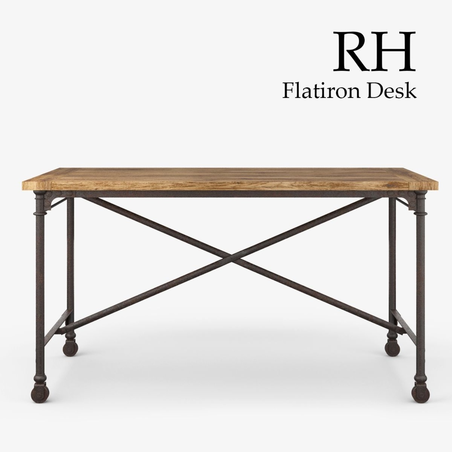 Restoration Hardware Flatiron Dining Table - image-7