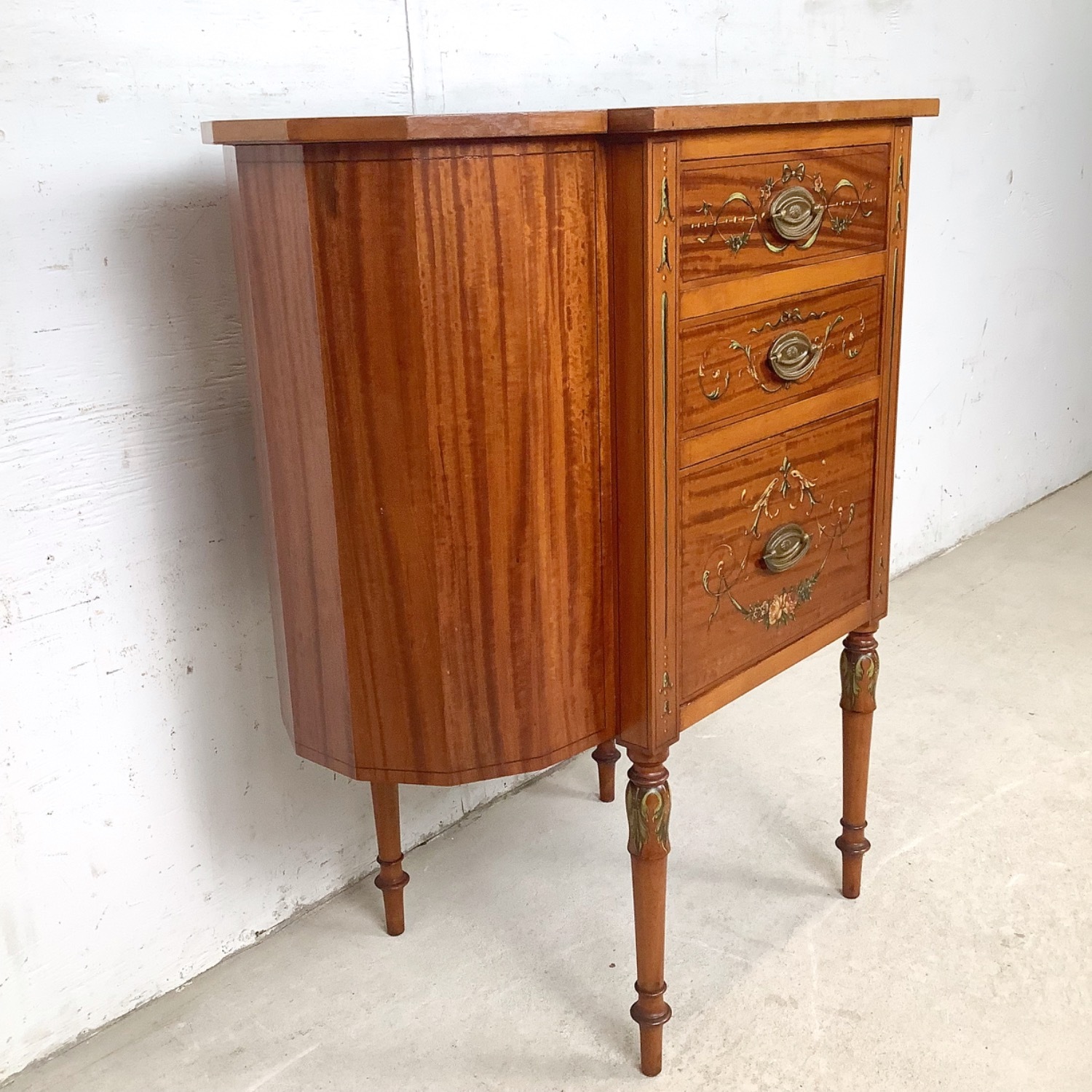 Antique Martha Washington Sewing Cabinet - image-3