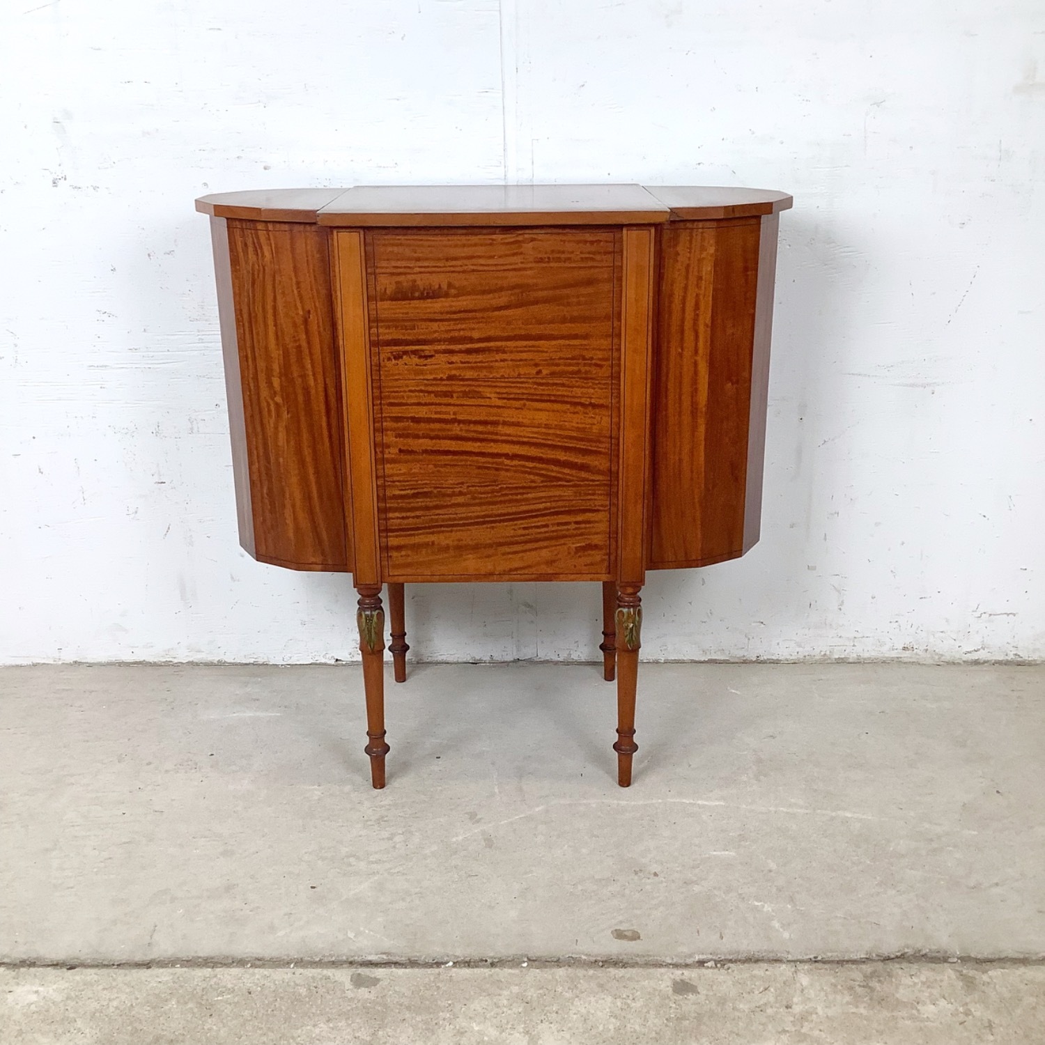 Antique Martha Washington Sewing Cabinet - image-13