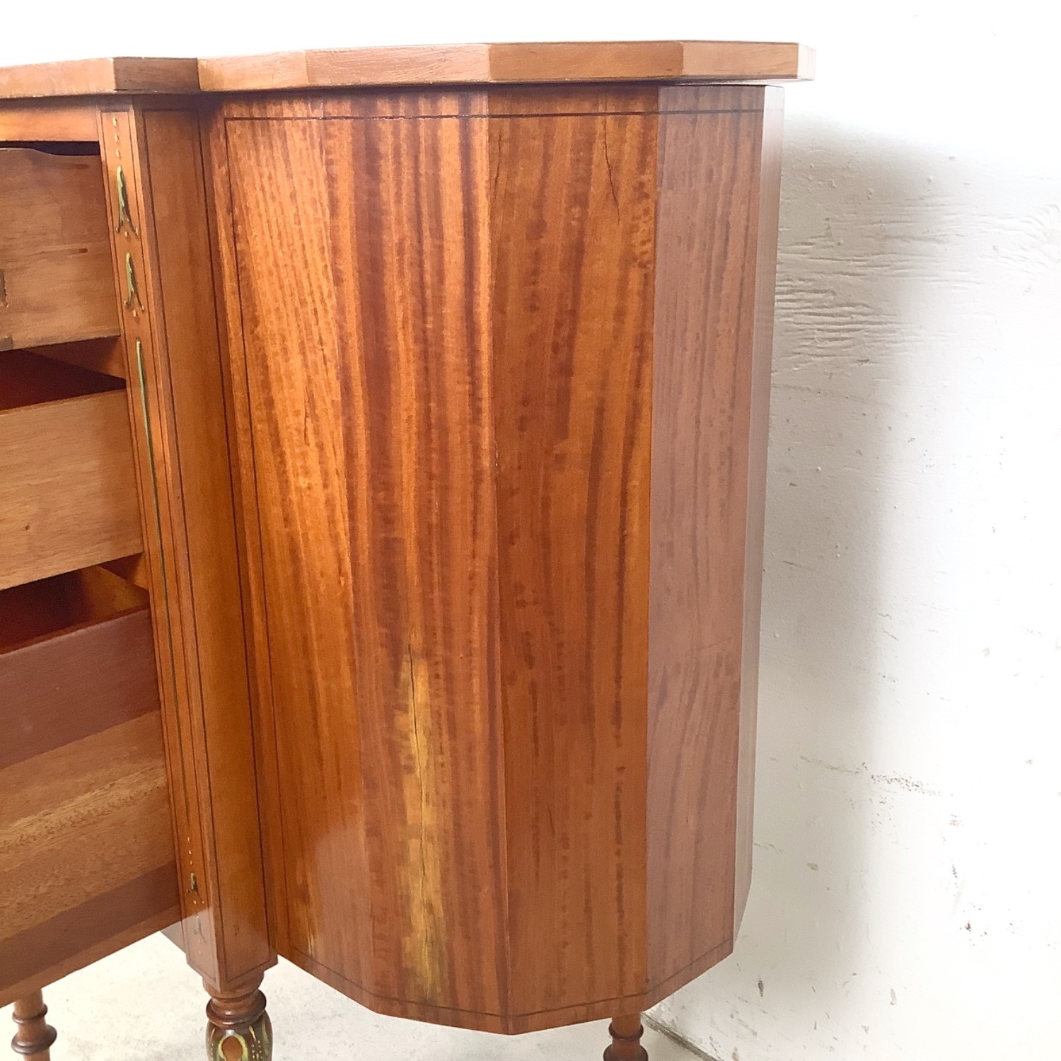 Antique Martha Washington Sewing Cabinet - image-11