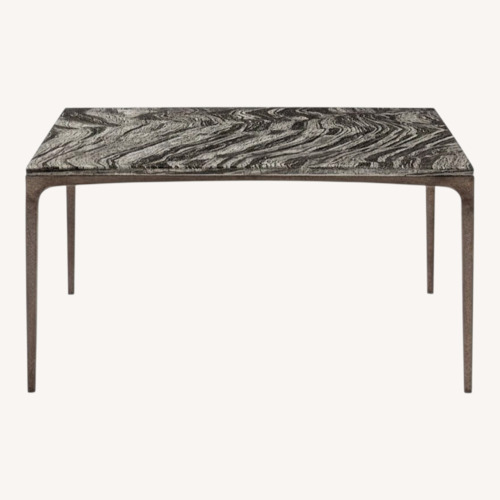 Used  Bernhardt Strata Marble Cocktail Table  for sale on AptDeco