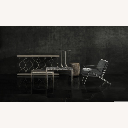 Used  Bernhardt Strata Marble Cocktail Table  for sale on AptDeco