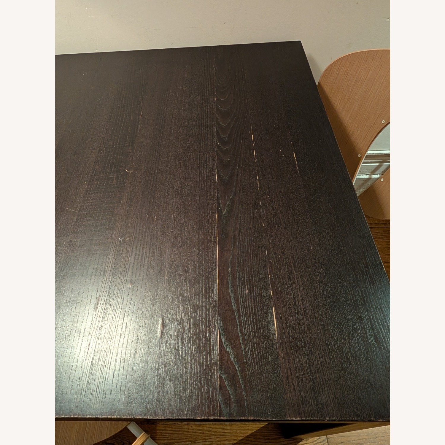 IKEA Extendable Dark Brown Wood Dining Table - image-3
