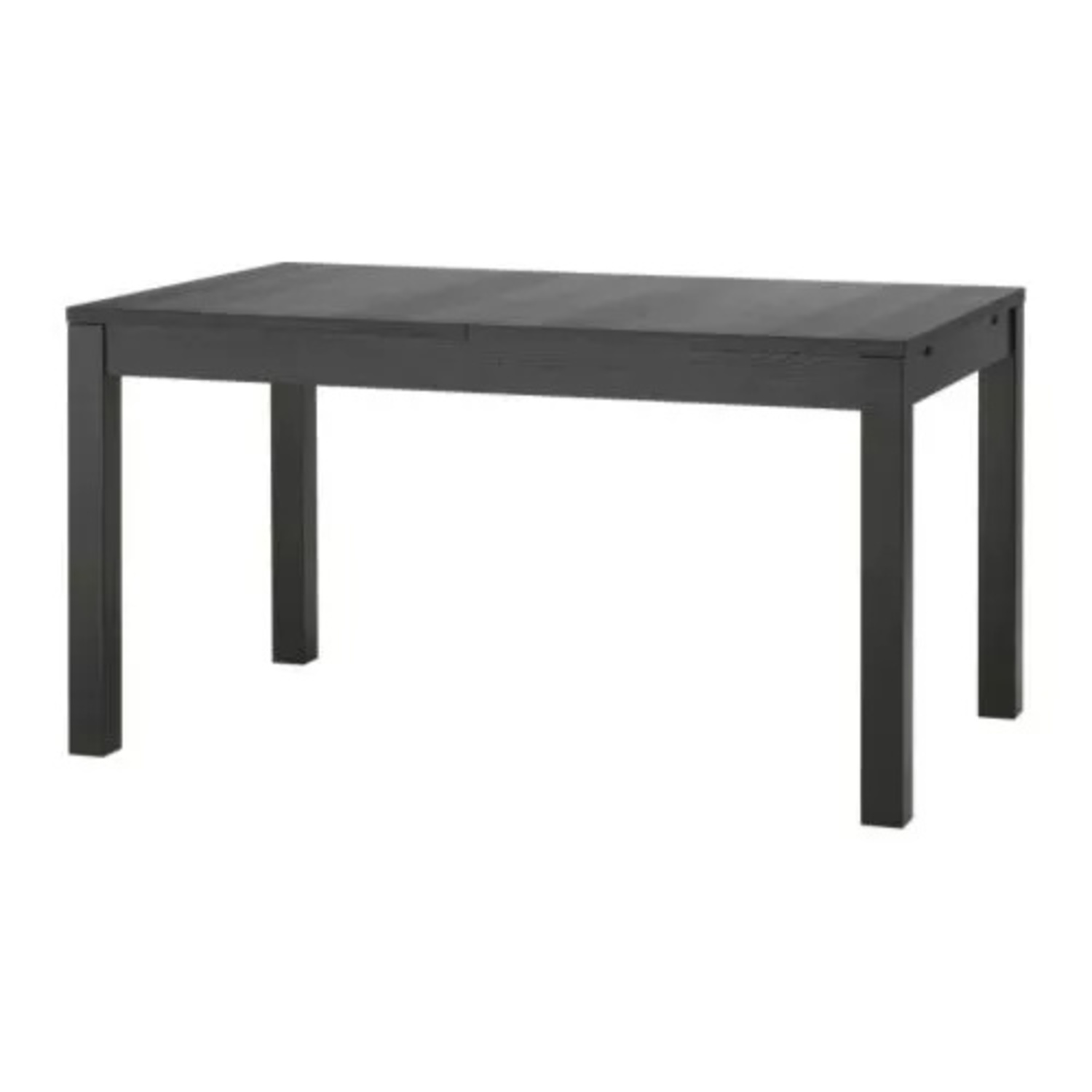 IKEA Extendable Dark Brown Wood Dining Table - image-11