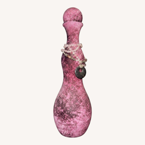 Used Vintage/Antique Pink Glass Décor for sale on AptDeco