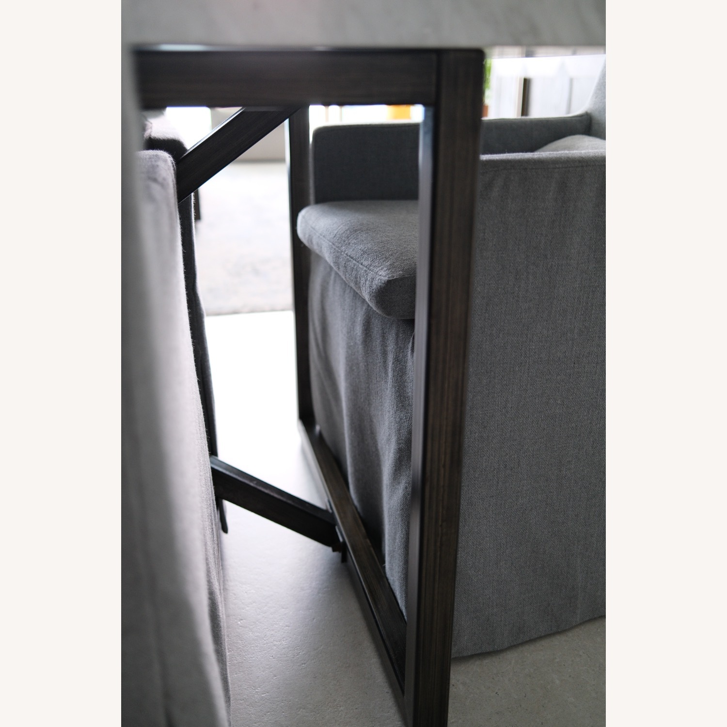 Restoration Hardware Dining Table With 4 Armchairs, 5-Piece Set - image-4