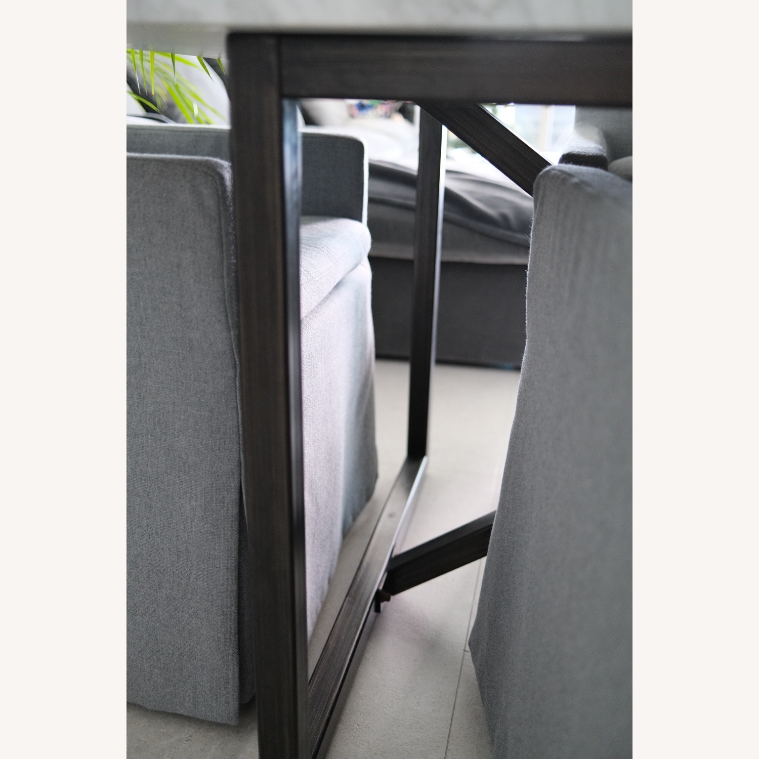 Restoration Hardware Dining Table With 4 Armchairs, 5-Piece Set - image-3