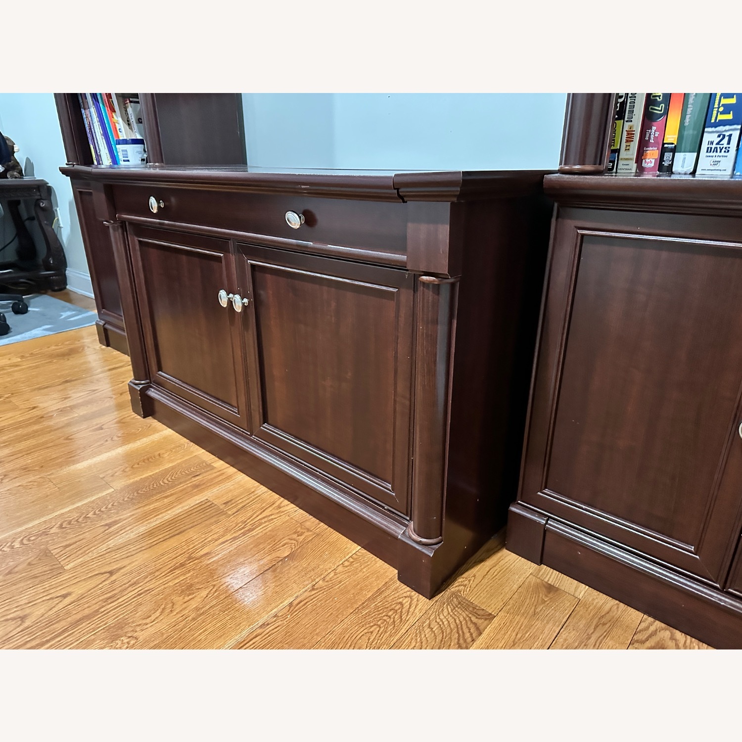 Sauer 2 Bookcase and 1 Credenza - image-4
