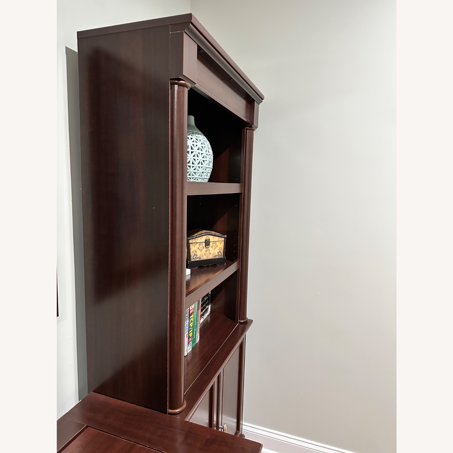 Sauer 2 Bookcase and 1 Credenza - image-2