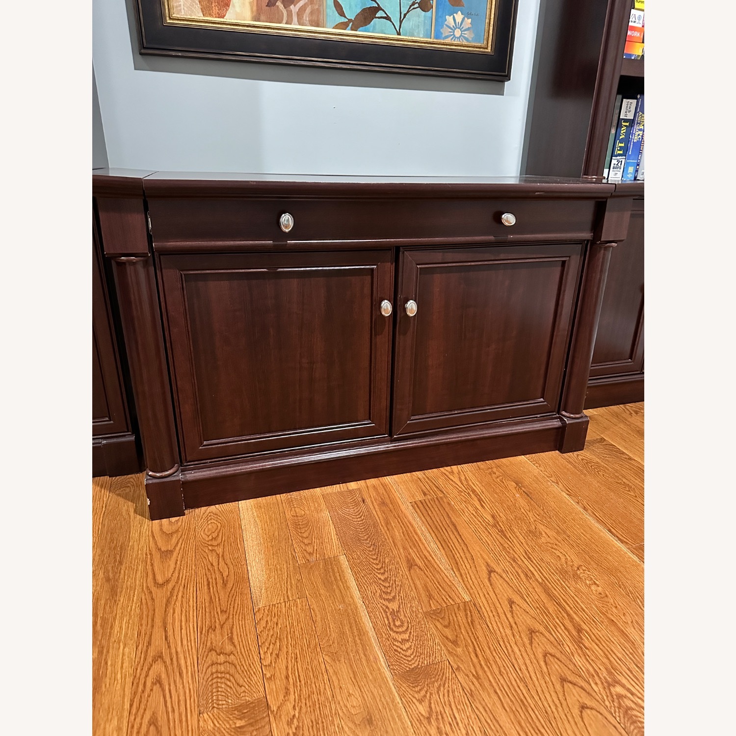 Sauer 2 Bookcase and 1 Credenza - image-3