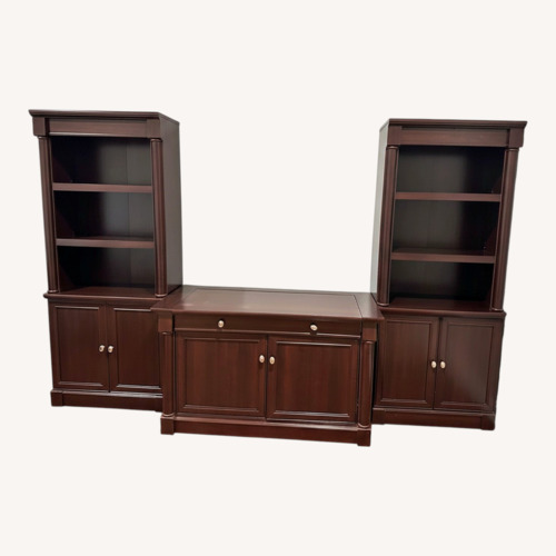 Used Sauer 2 Bookcase and 1 Credenza  for sale on AptDeco