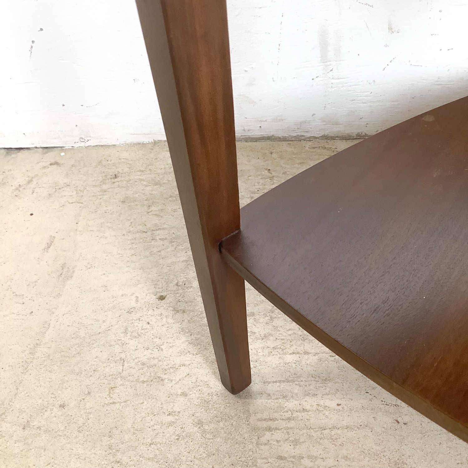  Pair of Two-Tier Triangular End Tables - image-19