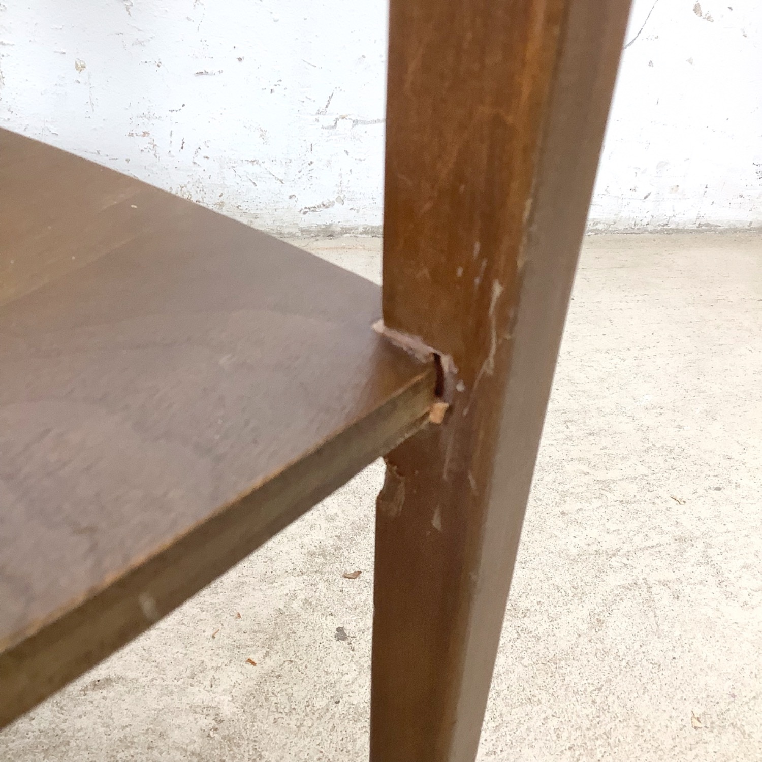  Pair of Two-Tier Triangular End Tables - image-20