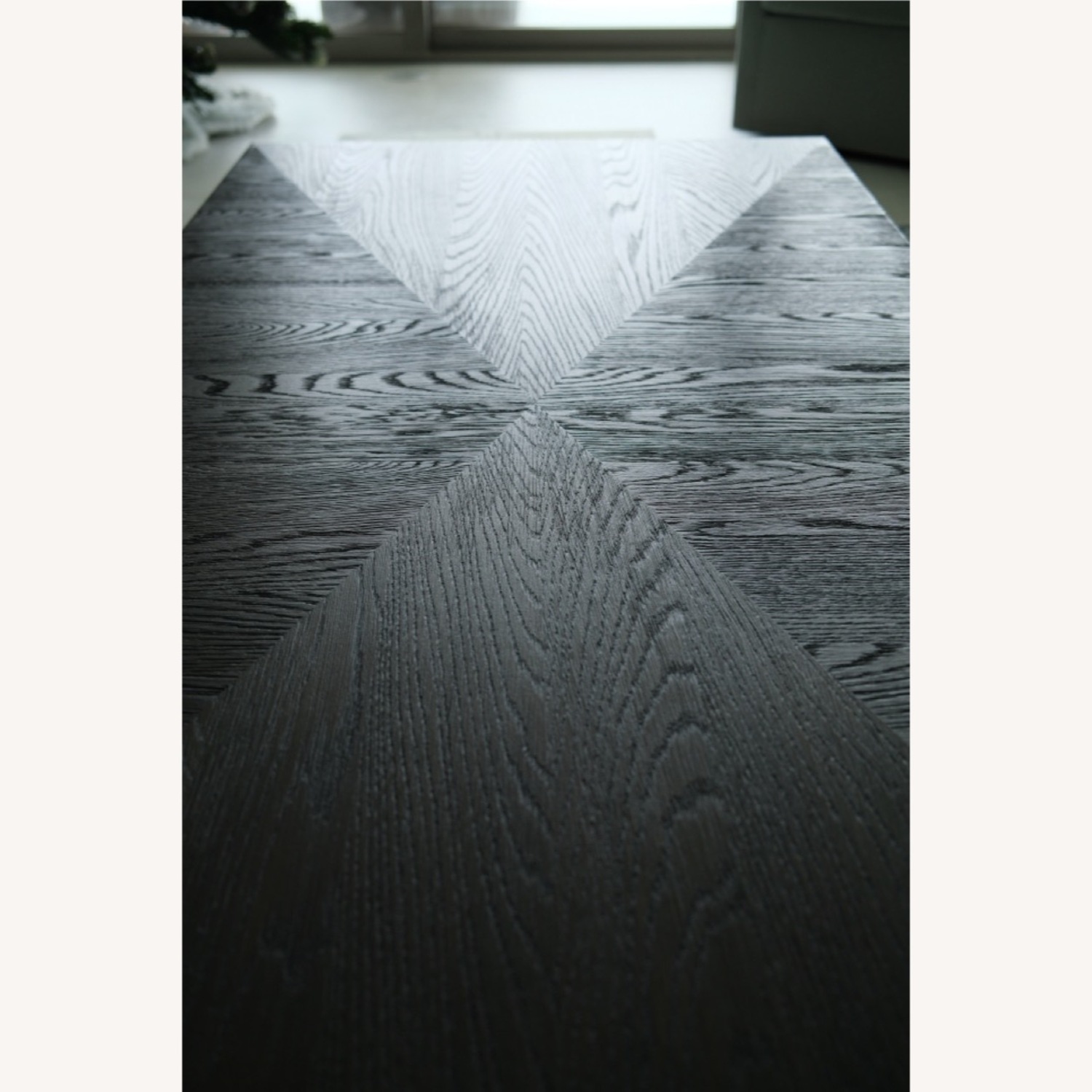 Restoration Hardware Dark Brown Wood Coffee Table - image-6