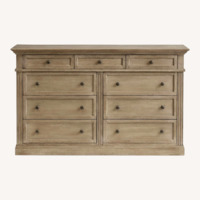 Pottery Barn Livingston Grey Wash Dresser