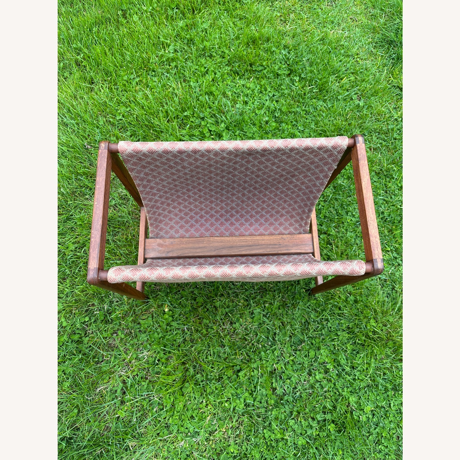 Mid Century Teak Magazine Newspaper Rack  - image-6
