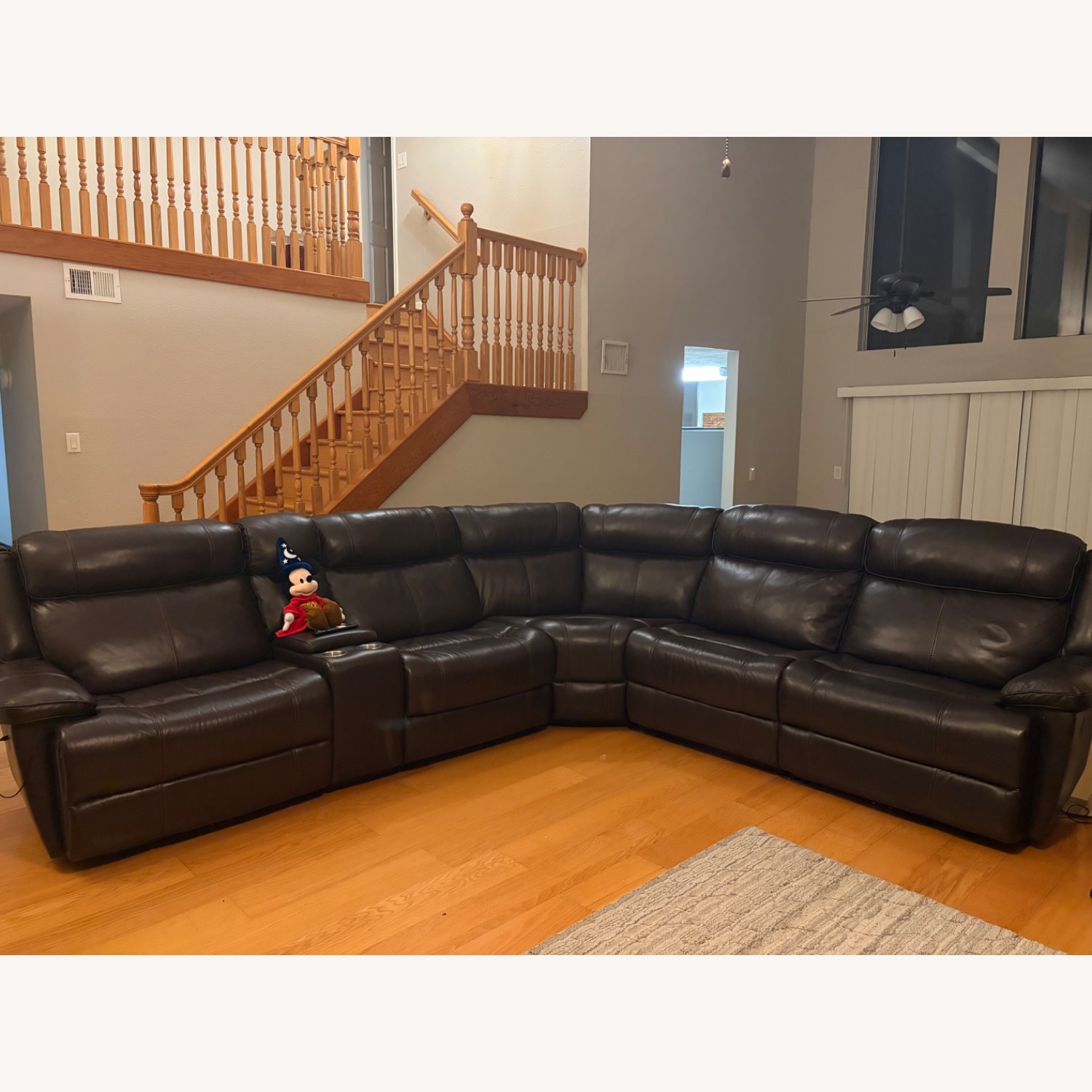 Rooms To Go Dark Brown 3+ Piece Sectional - image-1