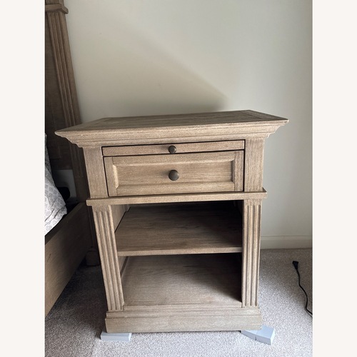 Used Pottery Barn Livingston Nightstand Set for sale on AptDeco
