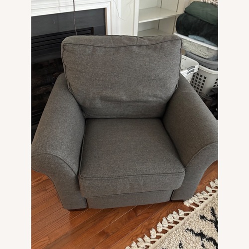 Used Pottery Barn PB Comfort Roll Arm Recliner for sale on AptDeco