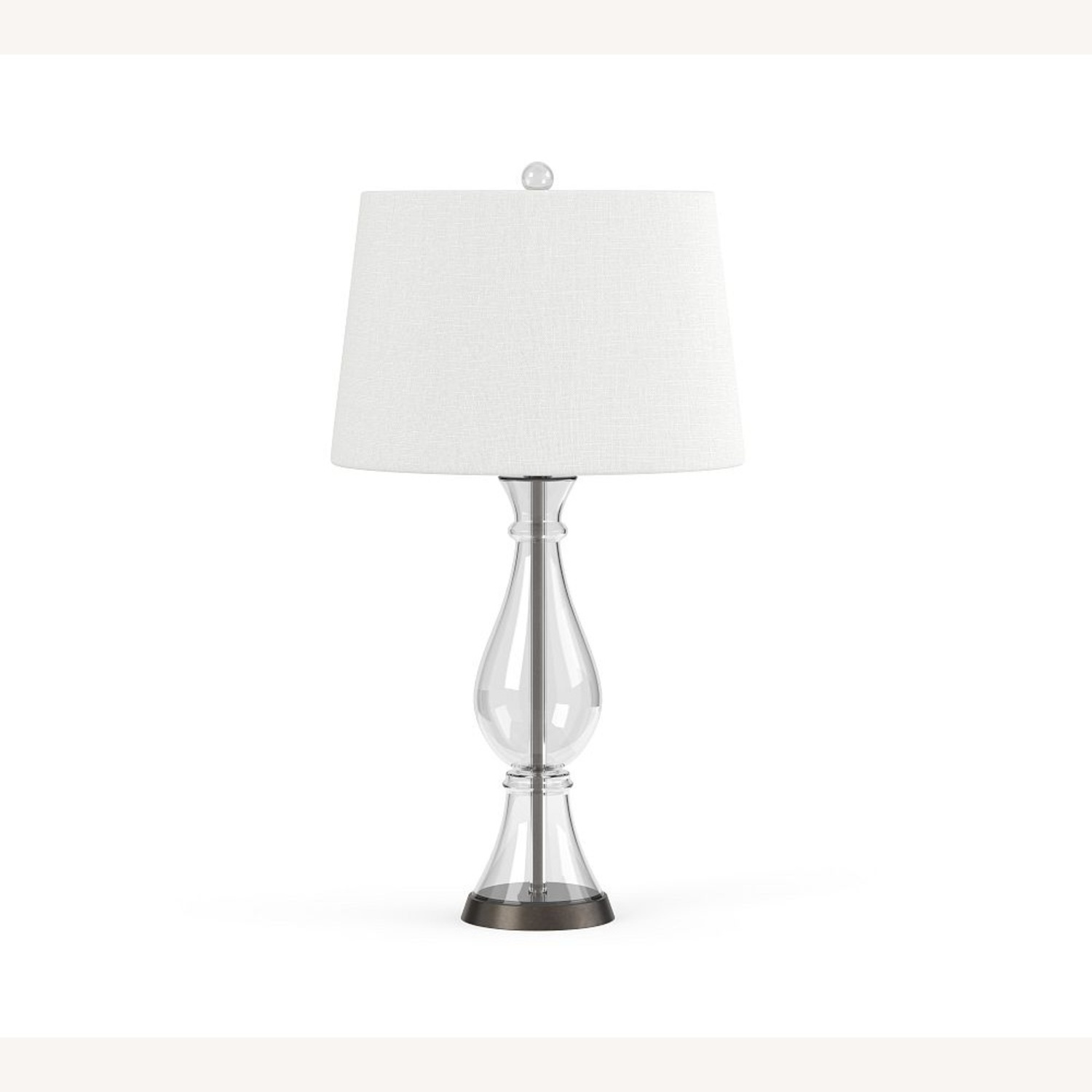 Pottery Barn Marston Crystal Table Lamp Base Set - image-8