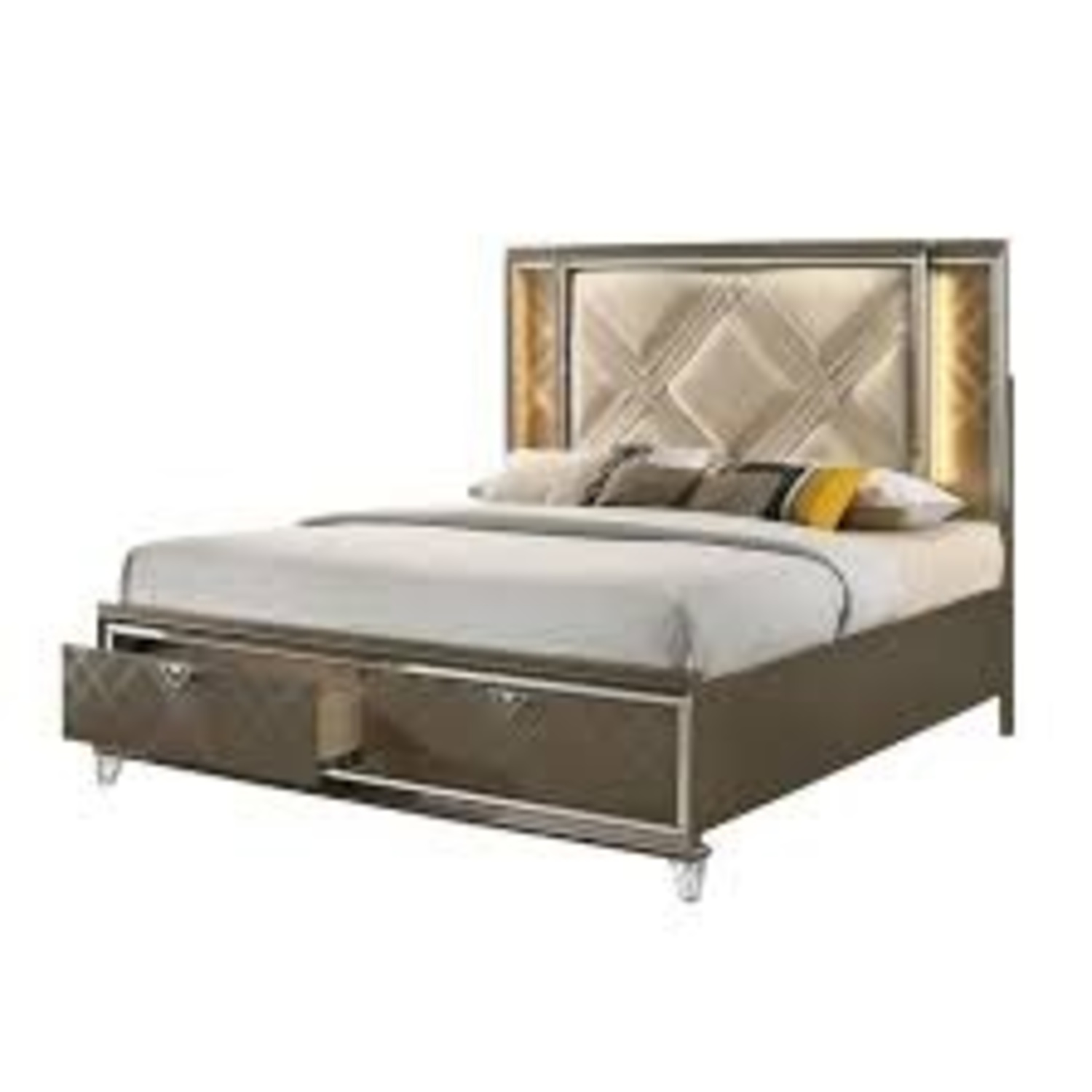 Acrylic Home Design Bed - image-4
