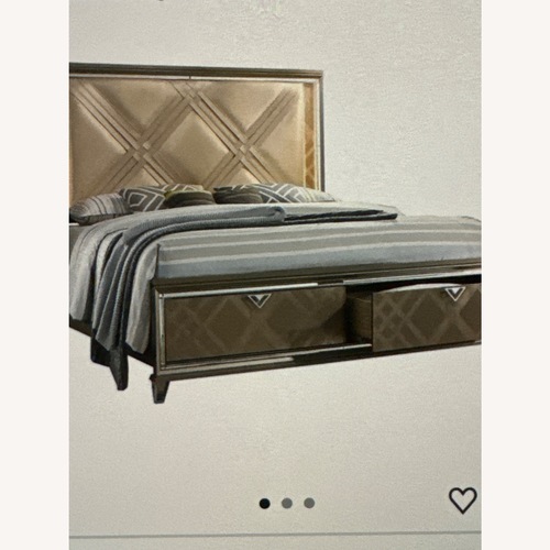 Used Acrylic Home Design Bed for sale on AptDeco