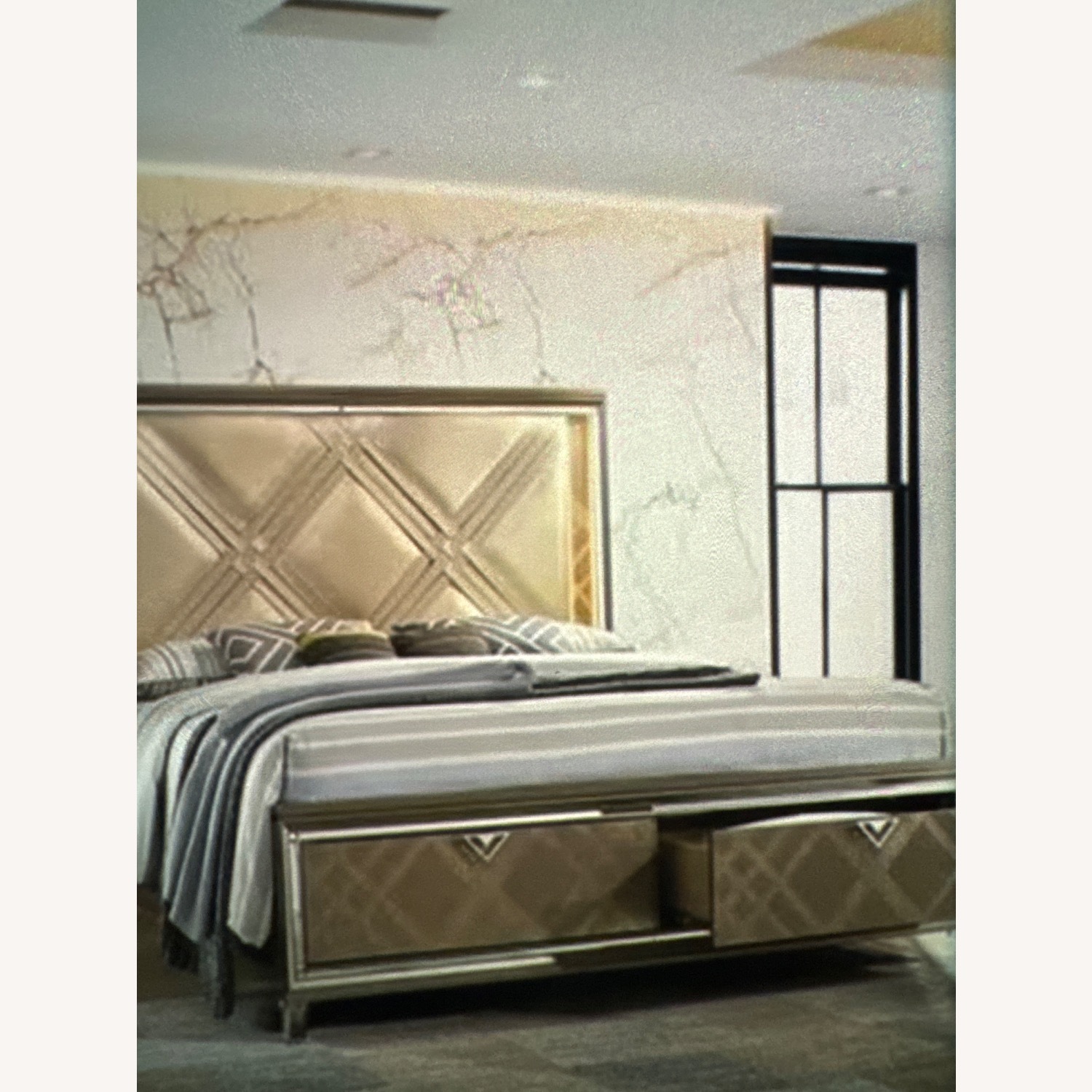 Acrylic Home Design Bed - image-2