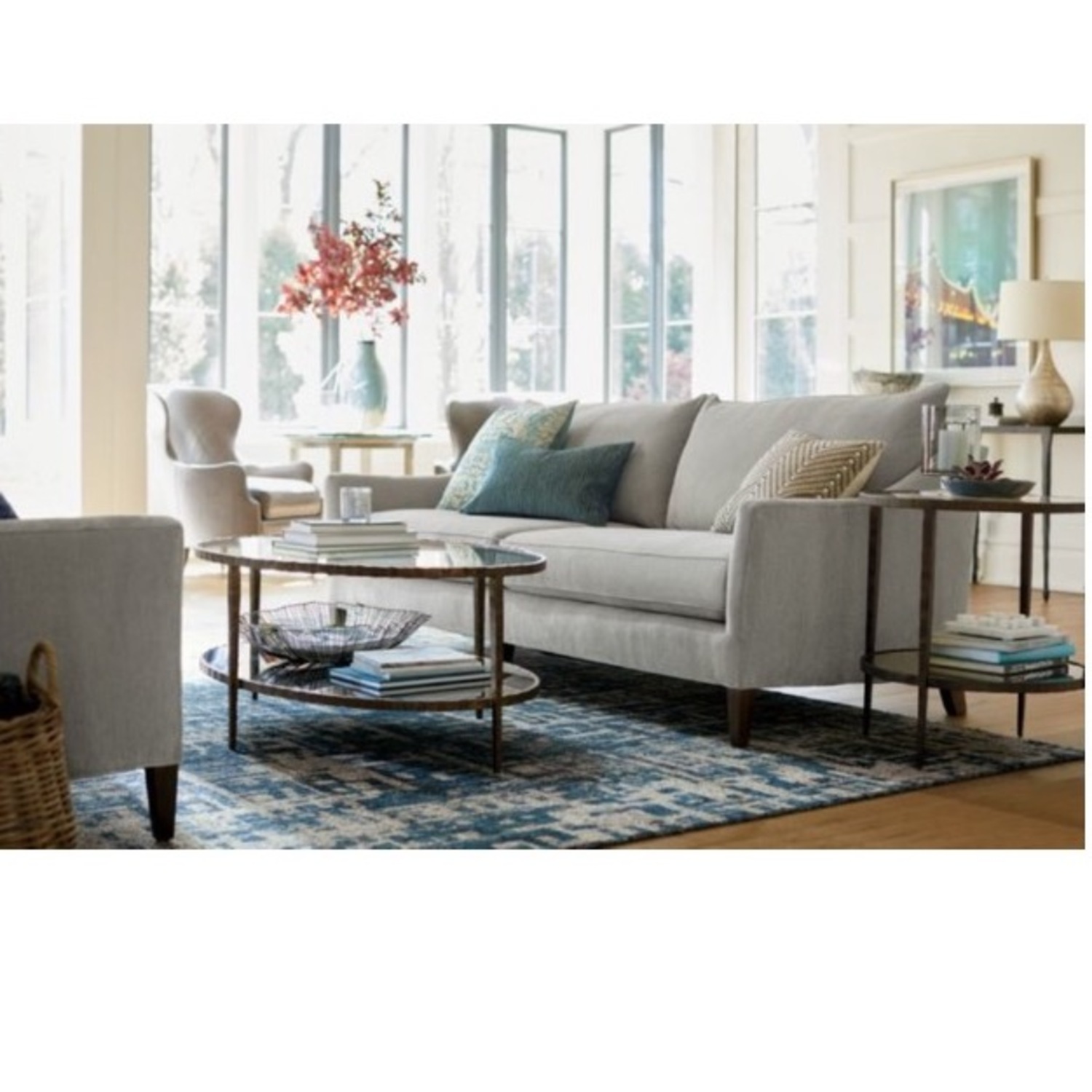 Crate & Barrel Clairemont Coffee Table - image-4