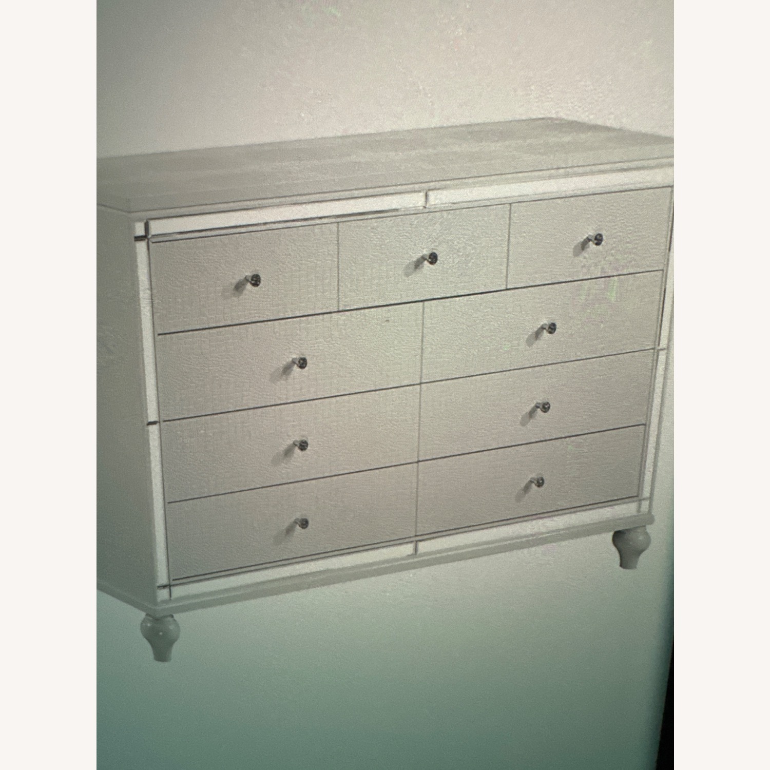 Gettington White Wood Dresser - image-3