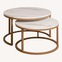 Aeon Furniture Viber Wi White Glass Coffee Table