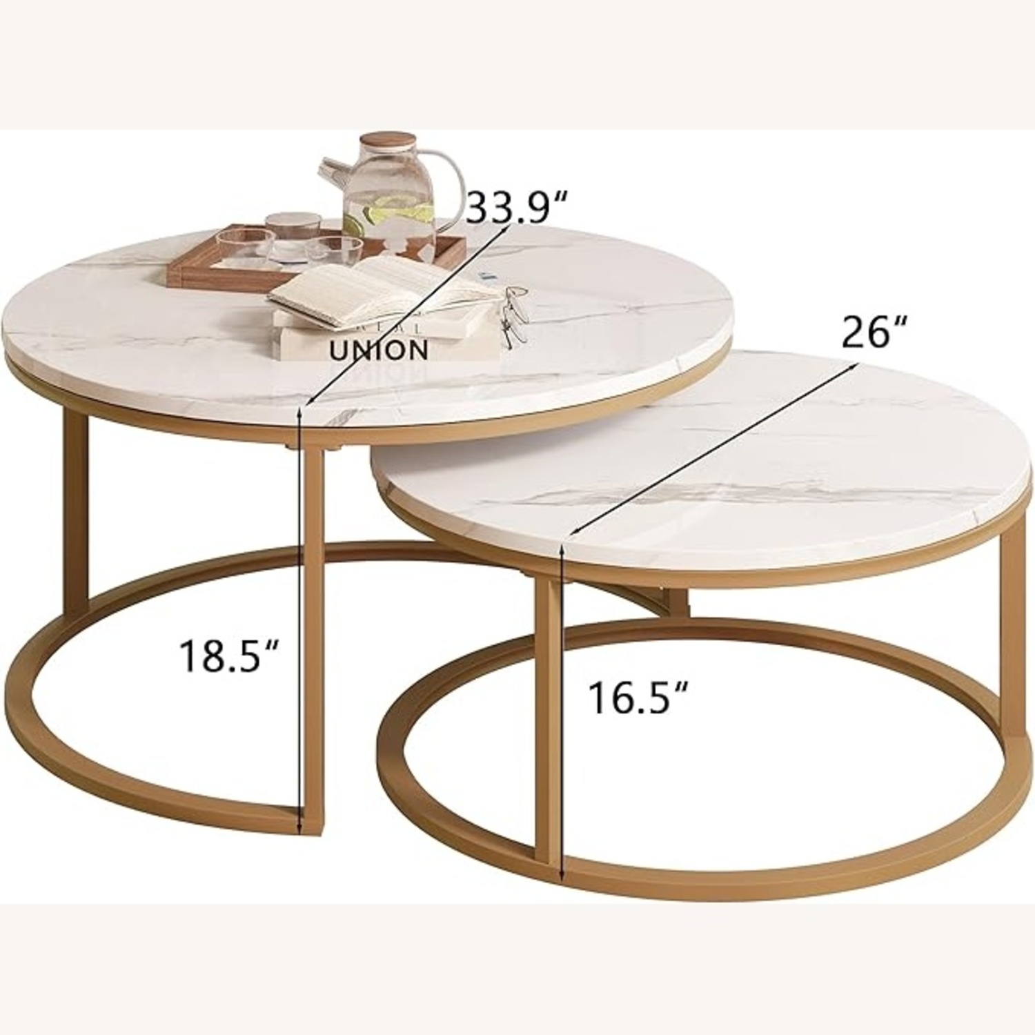 Aeon Furniture Viber Wi White Glass Coffee Table - image-6