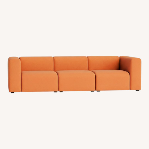 Used Hay Mags Orange 3+ Piece Sectional for sale on AptDeco