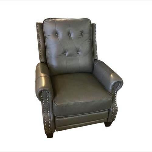 Used Roman Leather Pushback Recliner for sale on AptDeco