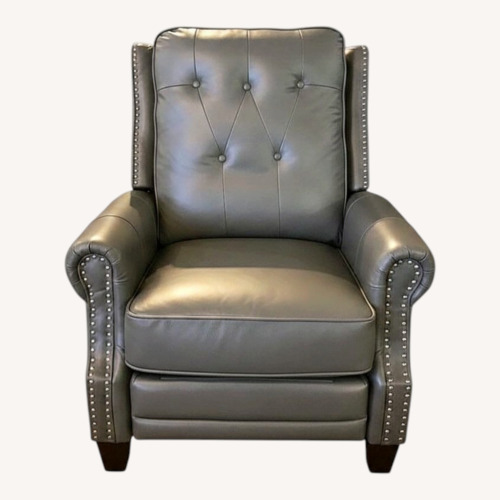 Used Roman Leather Pushback Recliner for sale on AptDeco