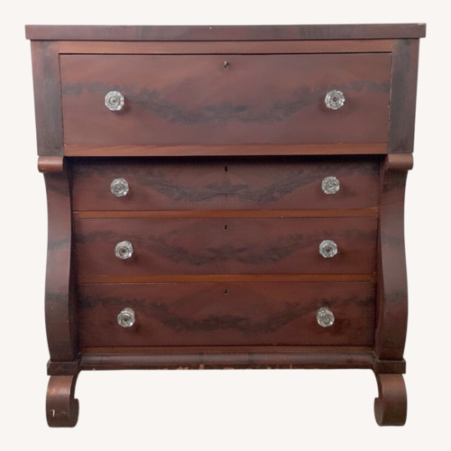 Used 19th Century American Empire Mahogany Chest for sale on AptDeco