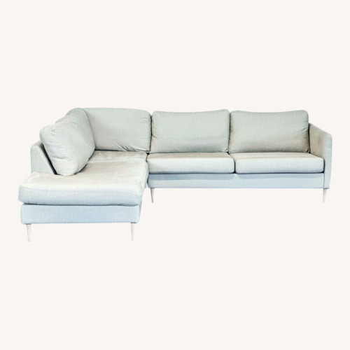 Used BoConcept Cream Sectional Sofa with Chaise for sale on AptDeco