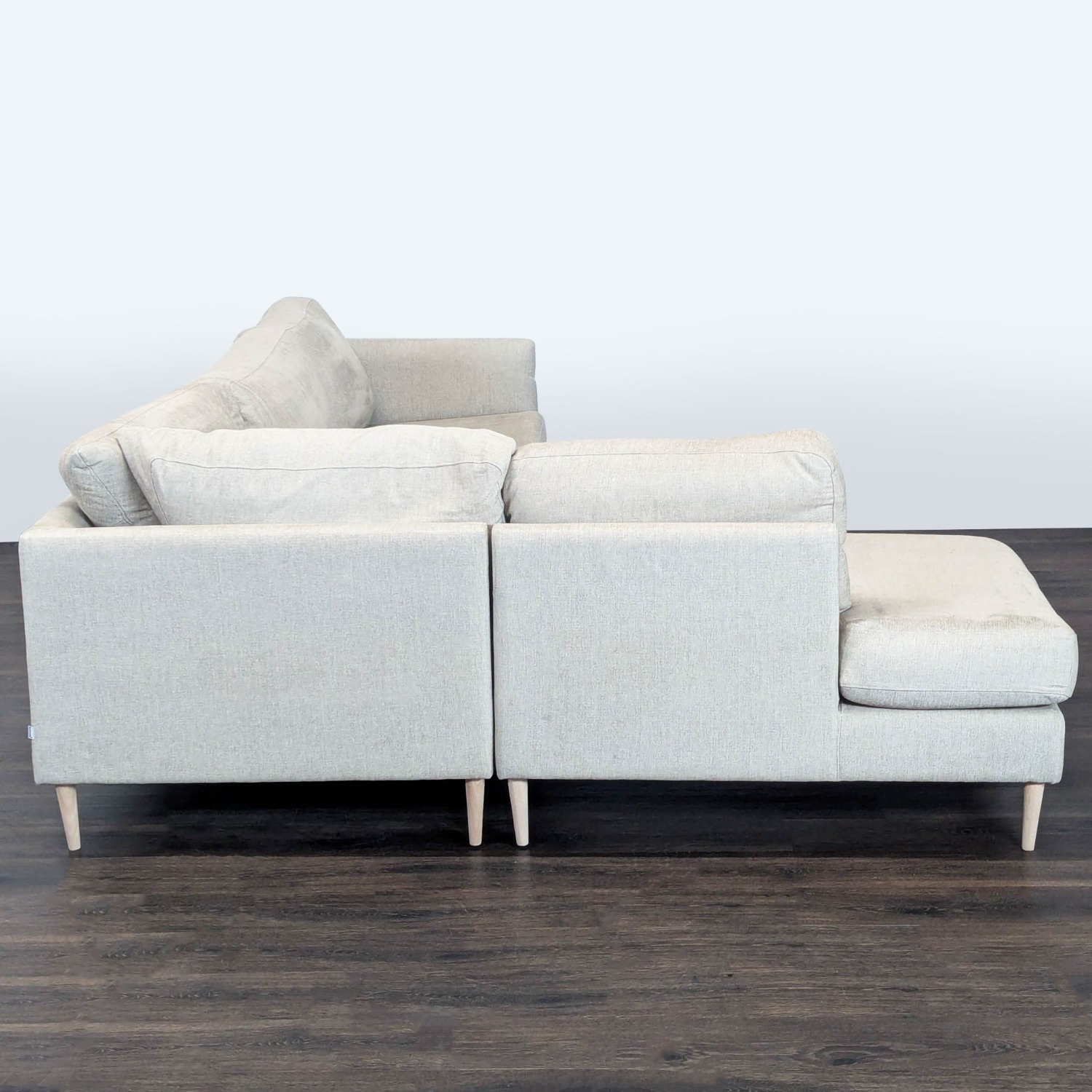 BoConcept Cream Sectional Sofa with Chaise - image-2