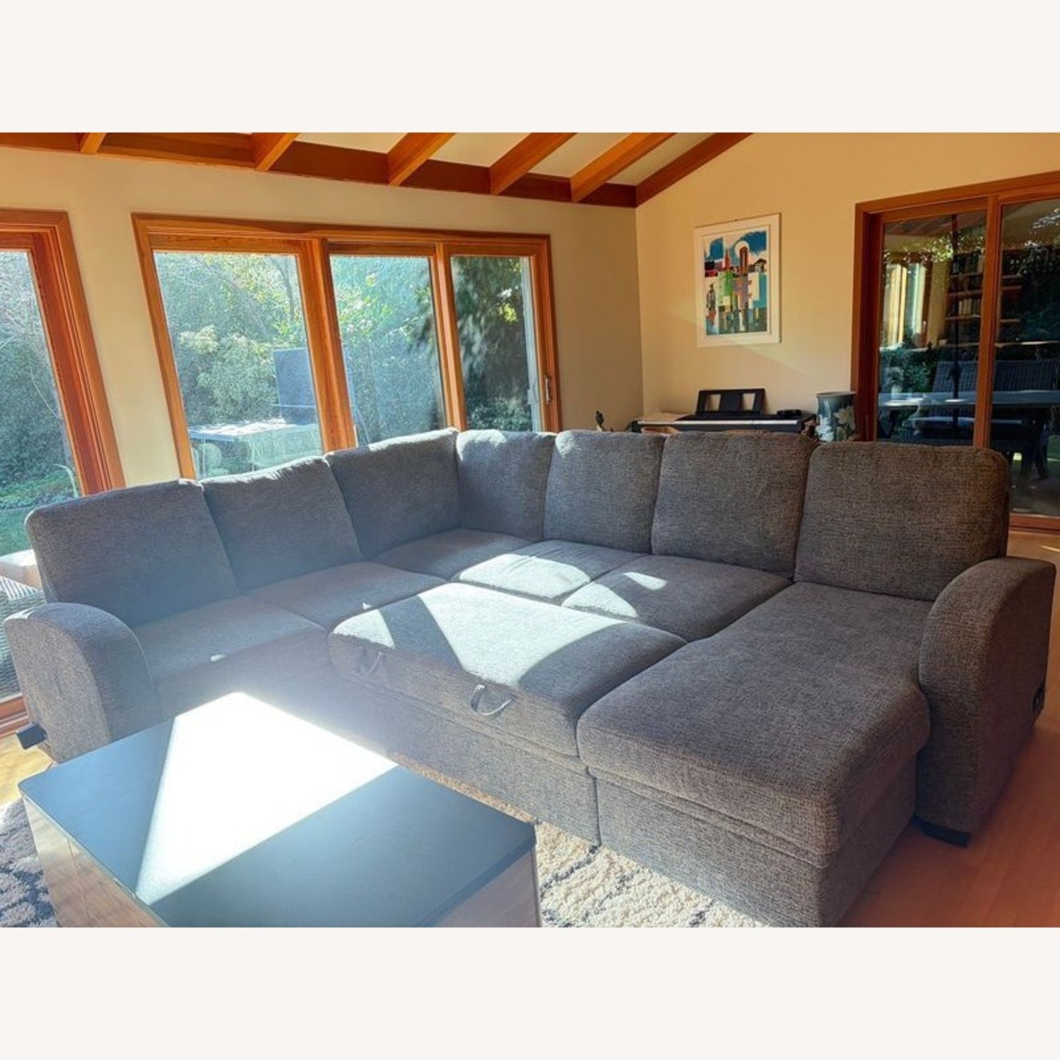 Lifestyle Solutions Edgewood Modern Gray Sectional - image-14