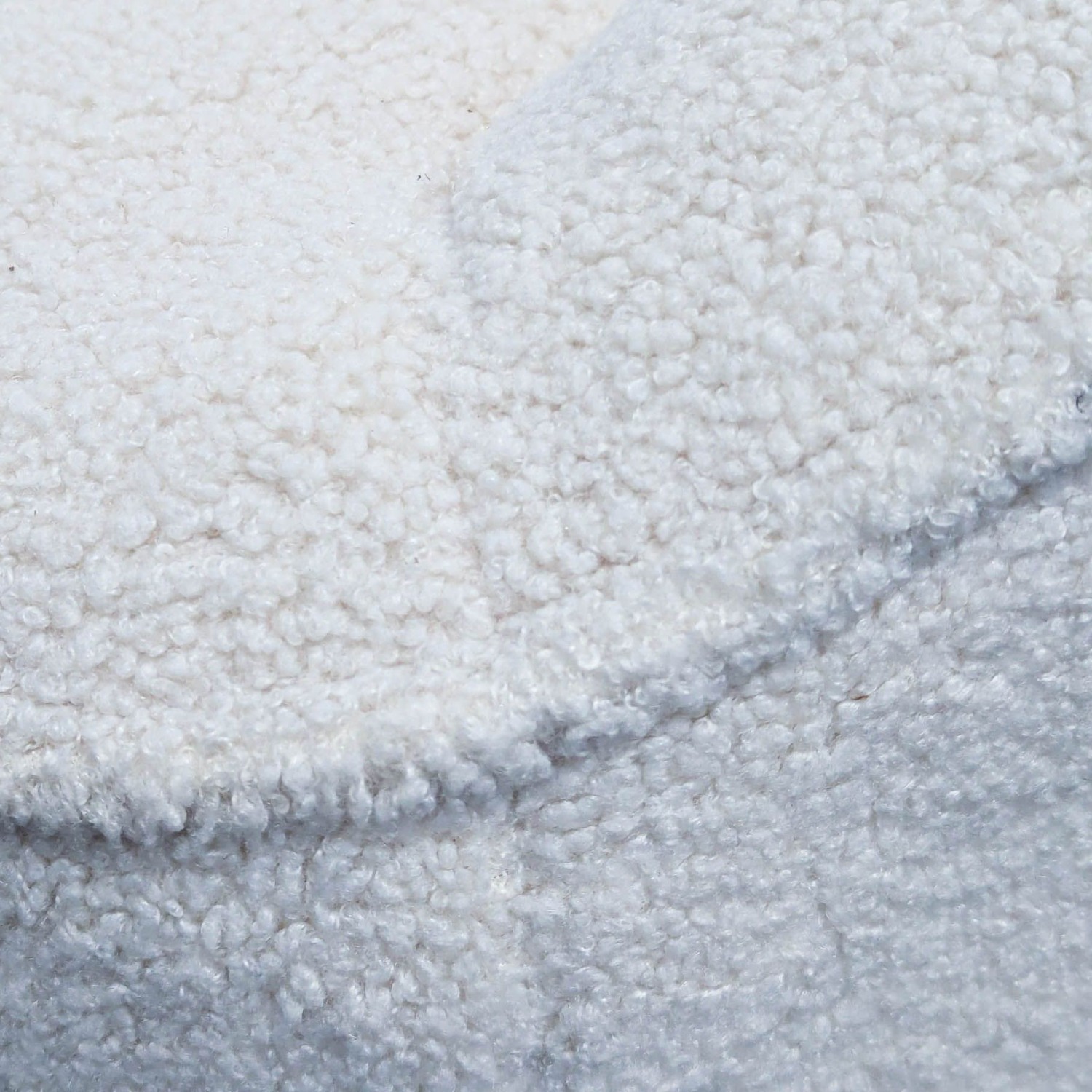Eluxury Modern White Boucle Swivel Lounge Chair - image-6