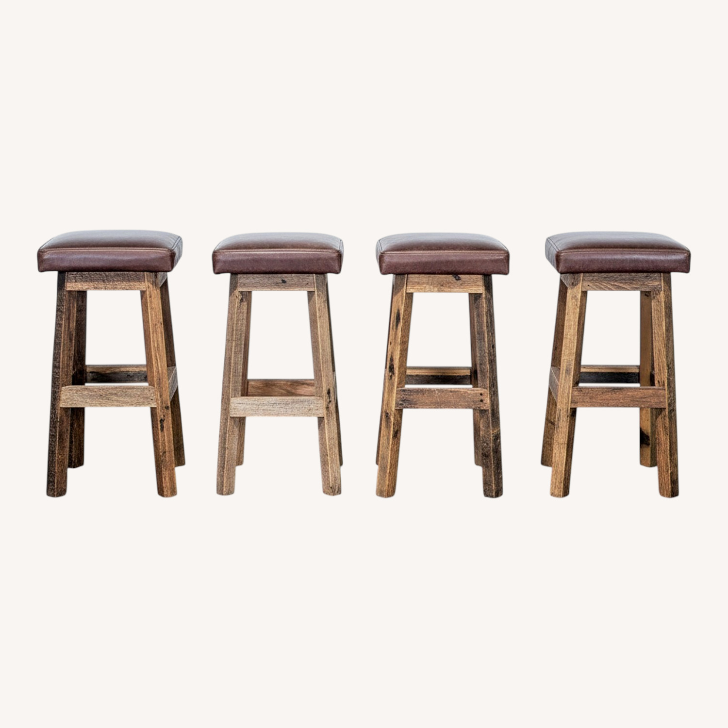 Set of Four Timeless Journey Stools - image-0